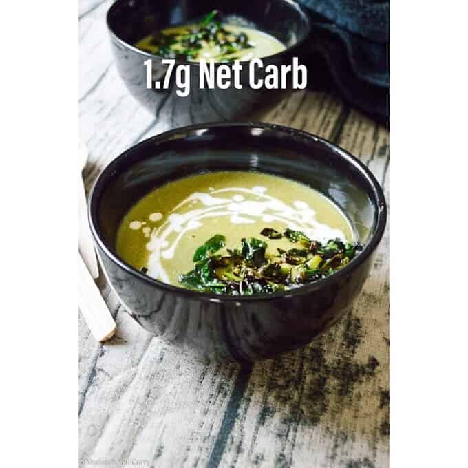 keto spinach kadhi soup recipe