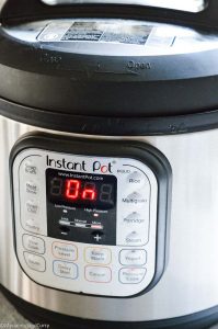 Instant pot making cauliflower rice in just 1 minute