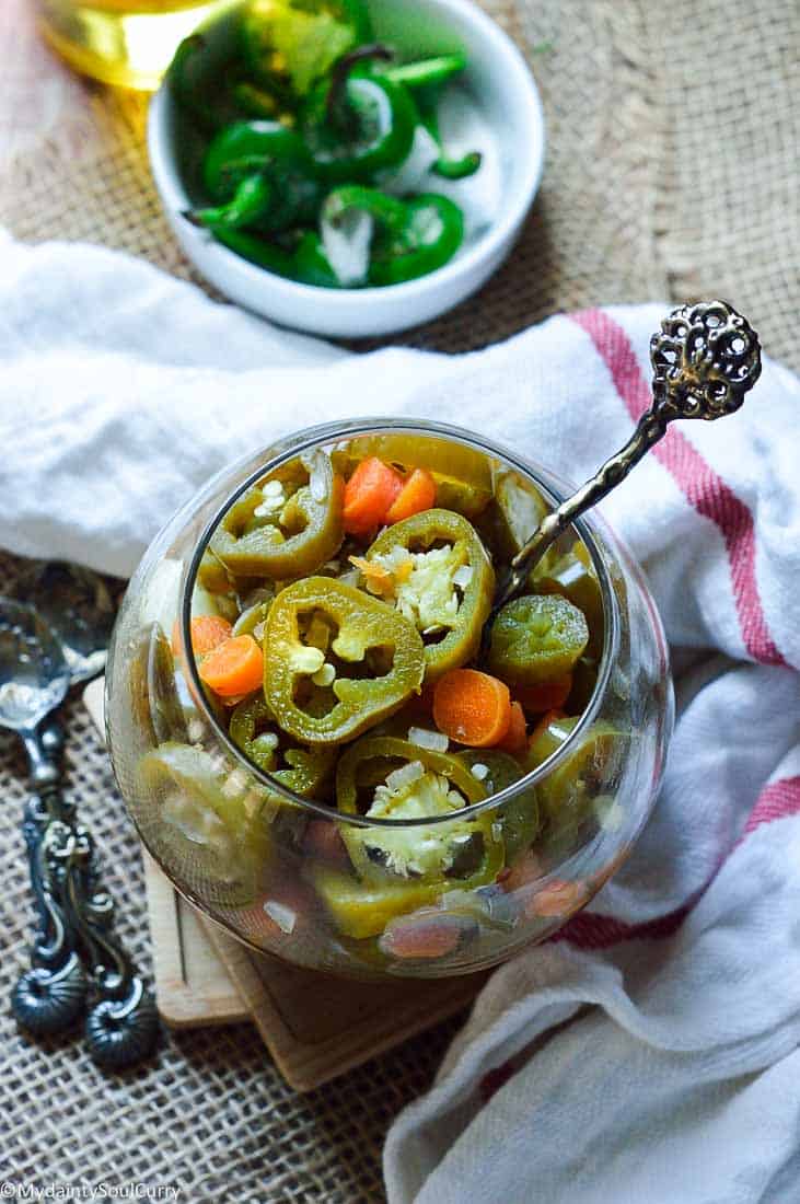 How To Make Pickled Jalapenos My Dainty Soul Curry