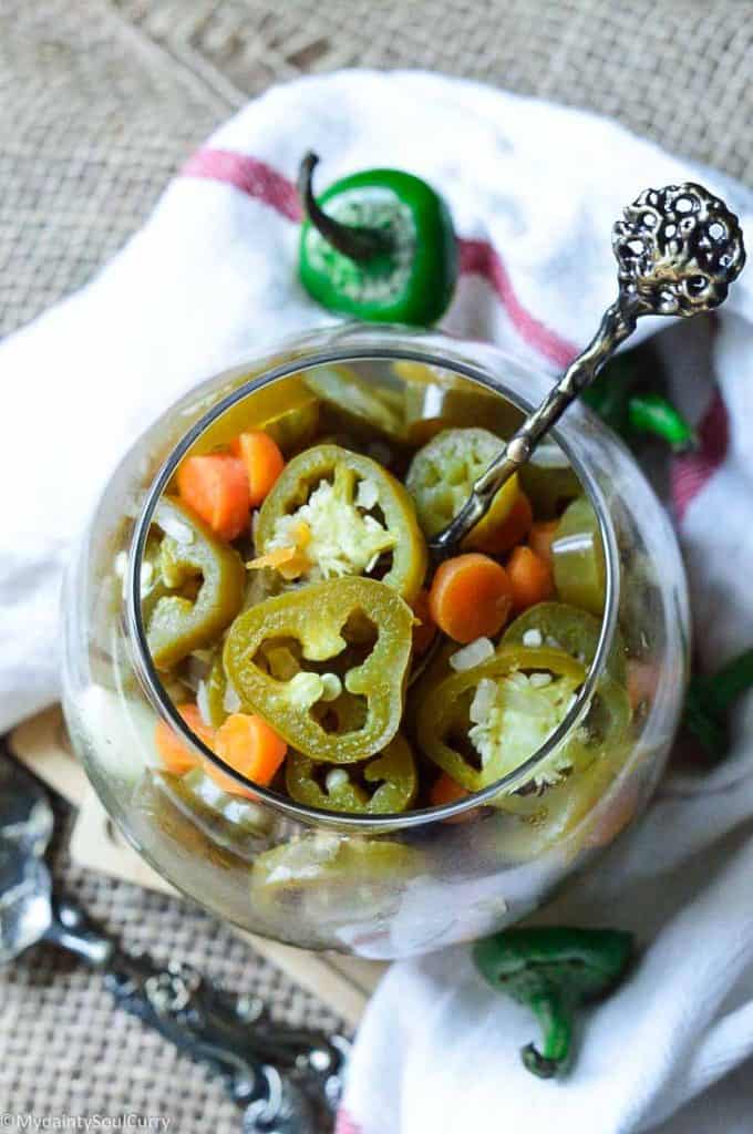 Instant pot pickled jalapenos