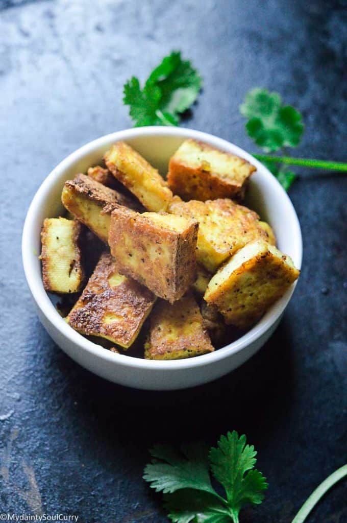 How to cook tofu in a pan