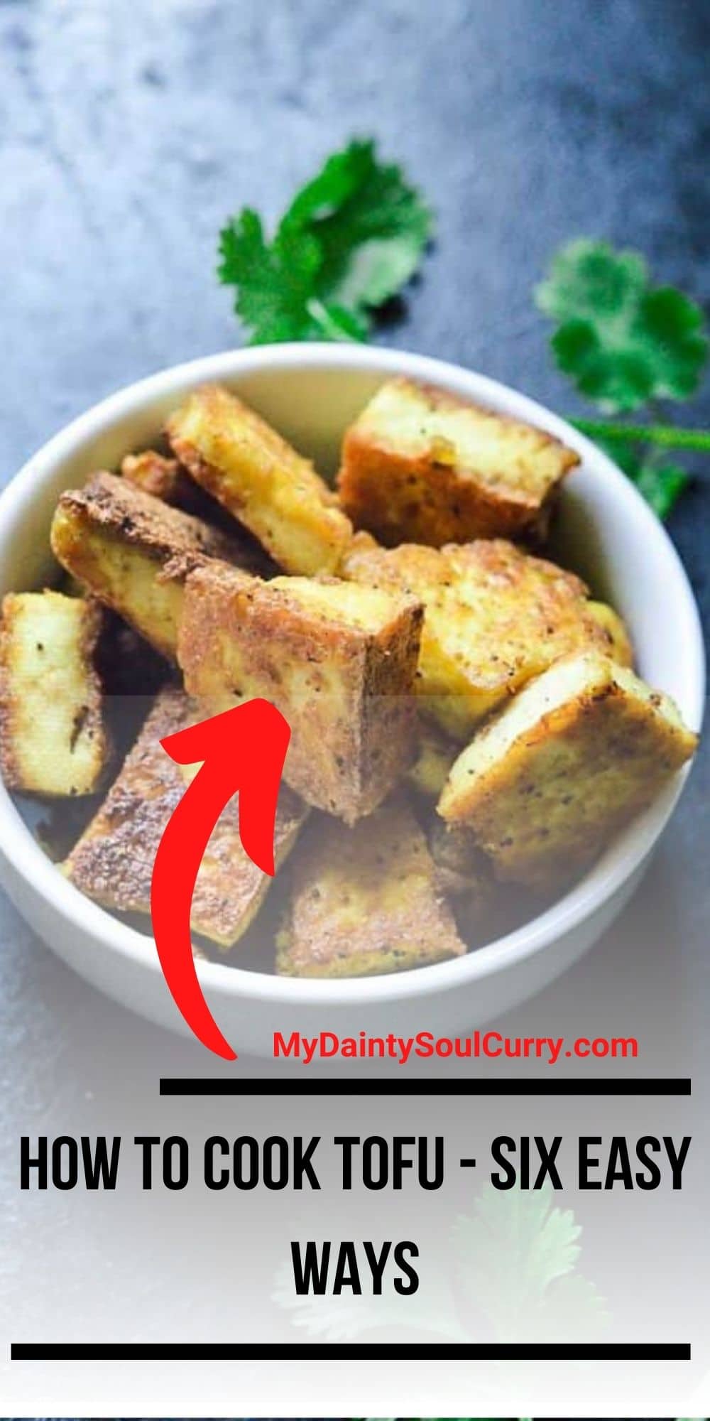 How To Cook Tofu - Six Easy Ways - My Dainty Soul Curry