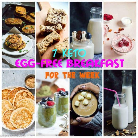 7 Keto Breakfast No Eggs Recipes - My Dainty Soul Curry