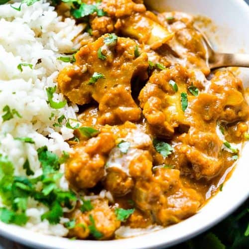 Easy instant pot cauliflower tikka masala