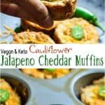 Keto cheddar muffins