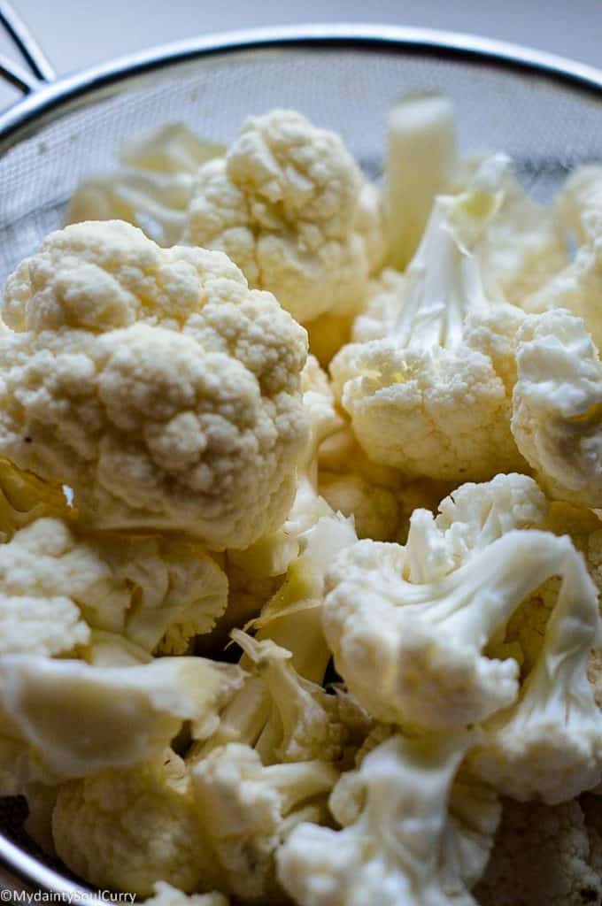 cauliflower florets