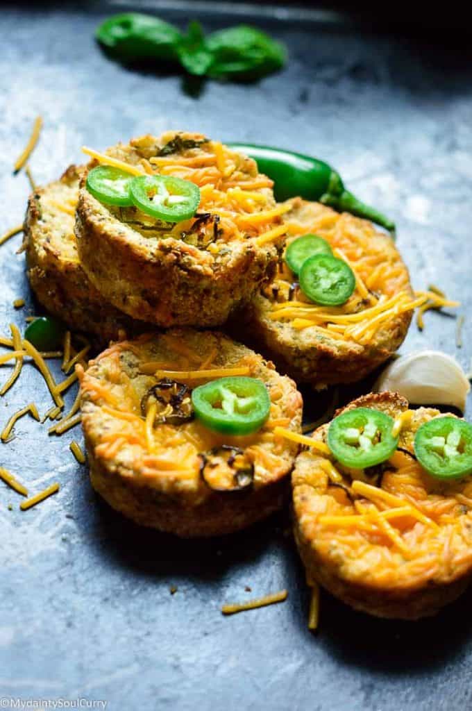 Keto Jalapeno cheddar muffins or bread