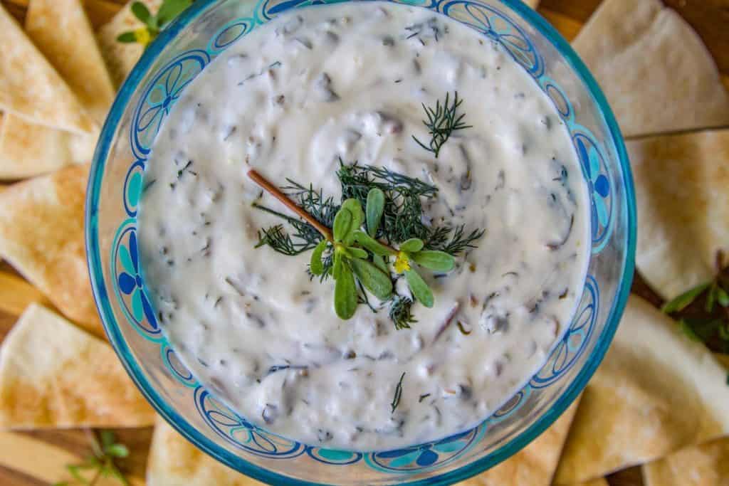 Purslane Dip