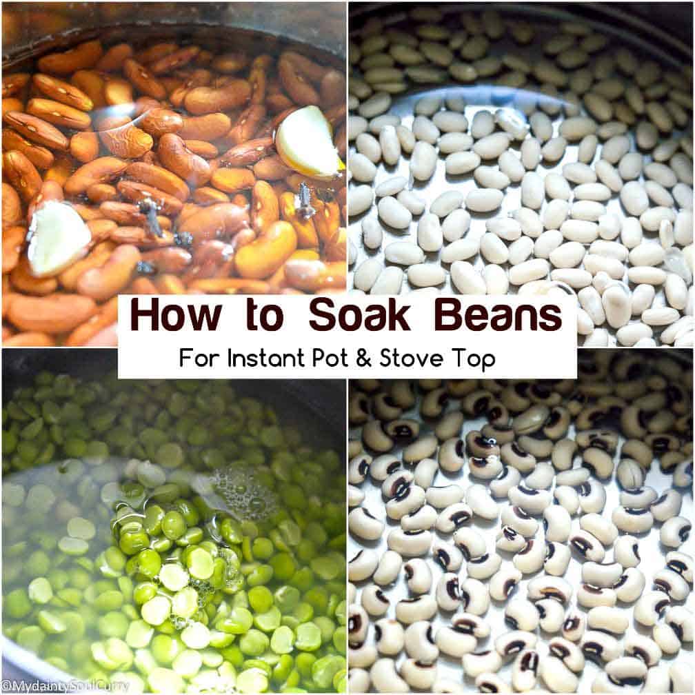 How to soak beans