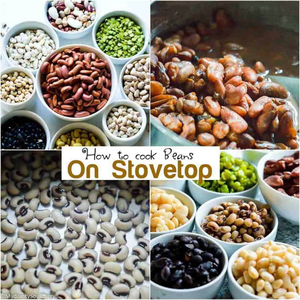 How to cook beans on the stovetop