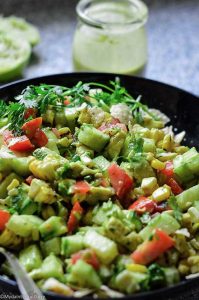 spicy corn salad