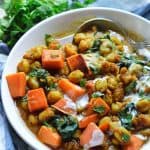 Easy vegan recipe for curry