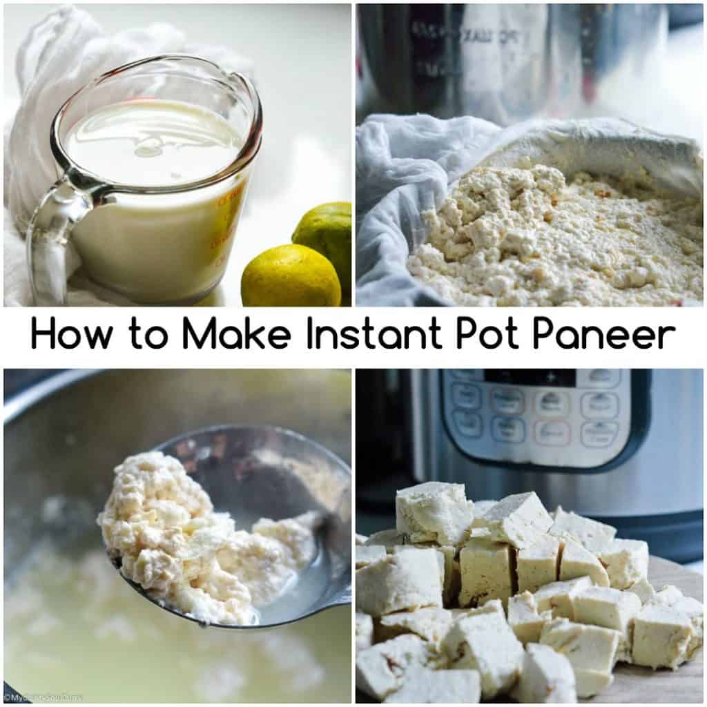 How to make paneer in the instant pot