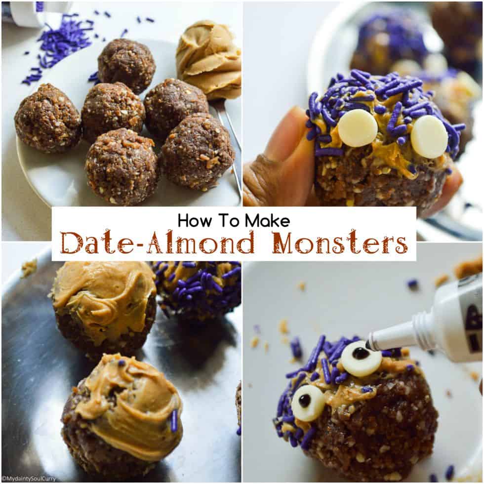 Making of Halloween dates monsters