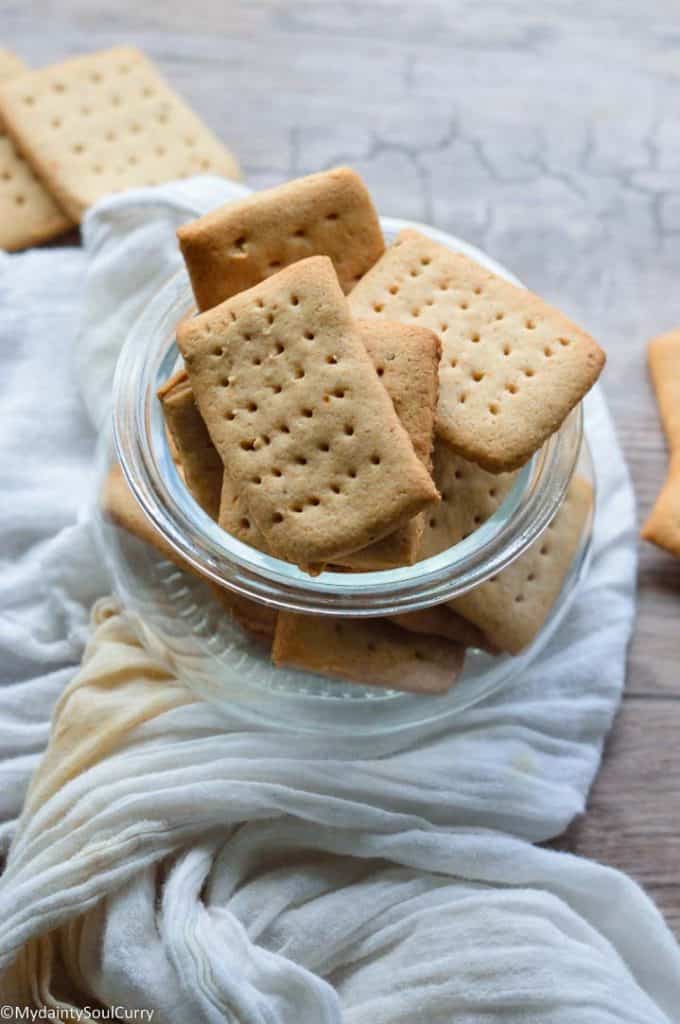 baked gur atta punjabi biscuits