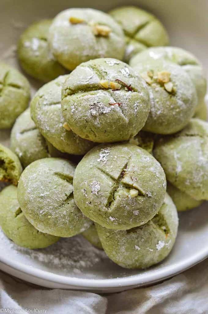 Indian Pista cookies