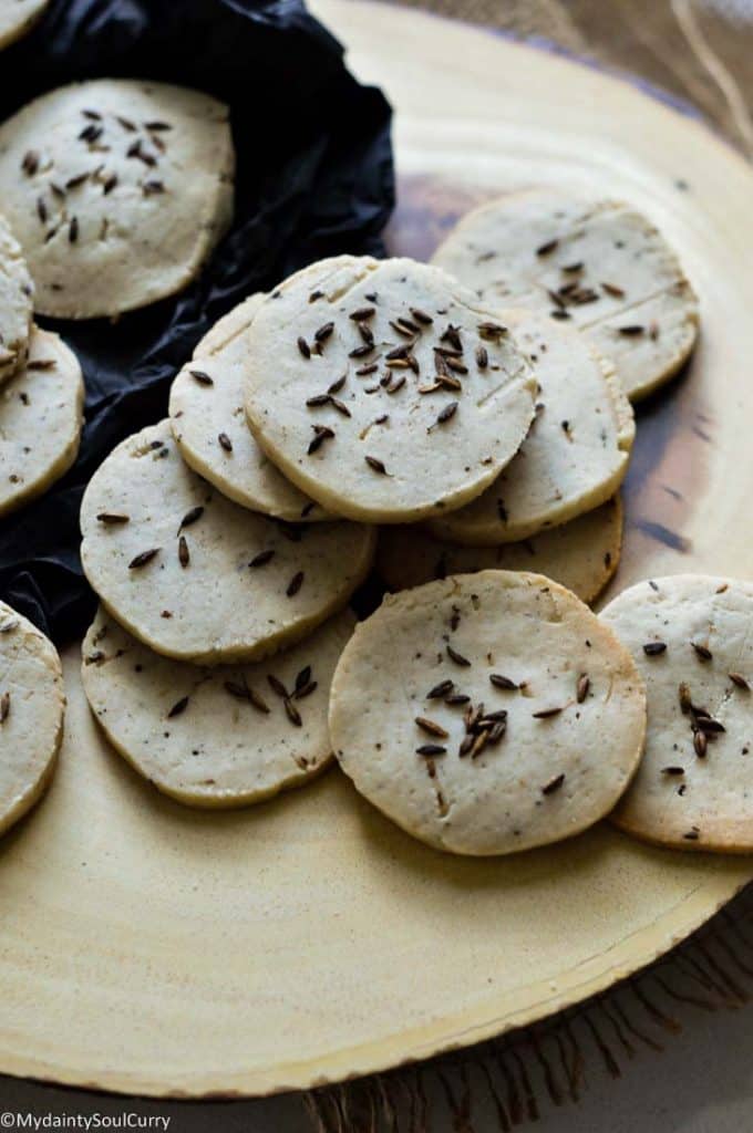 Easy jeera biscuits