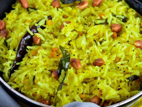 Indian Lemon Rice - My Dainty Soul Curry