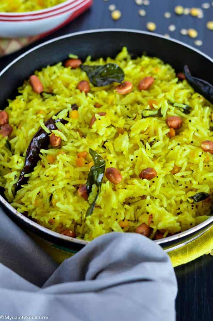 Easy Indian Lemon Rice