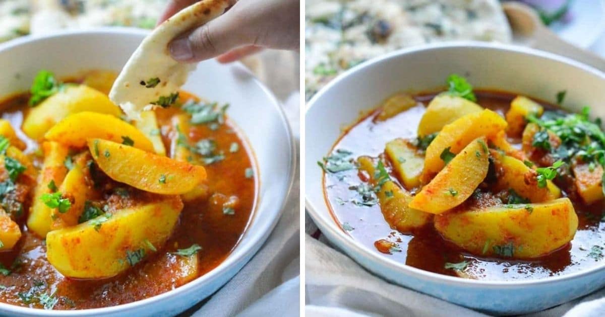 Indian Potato Curry - My Dainty Soul Curry