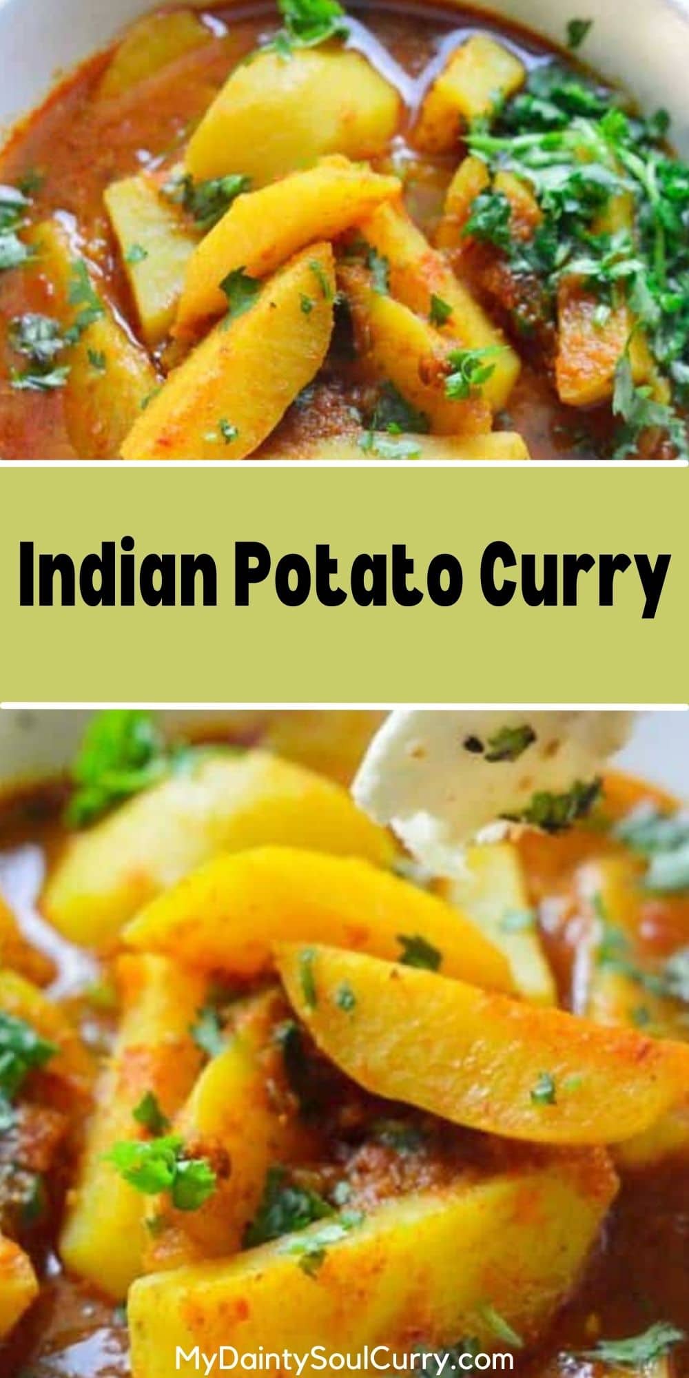 Indian Potato Curry - My Dainty Soul Curry