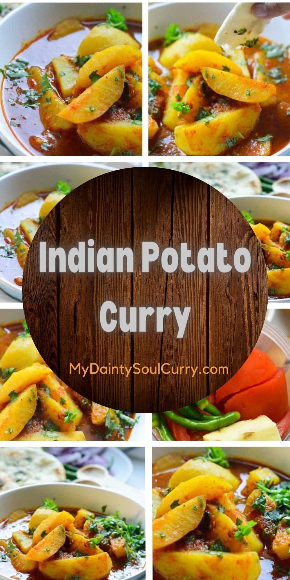 Indian Potato Curry - My Dainty Soul Curry