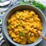 vegan Butternut squash mac and cheese