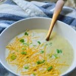 Instant pot cauliflower soup