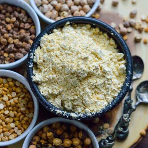 How to make chickpea flour