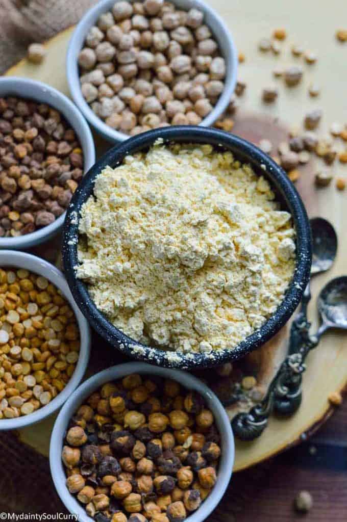 How to make chickpea flour