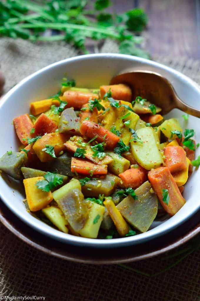 Instant pot carrots and potatoes