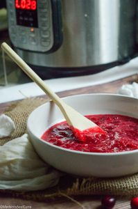 Instant pot cranberry sauce