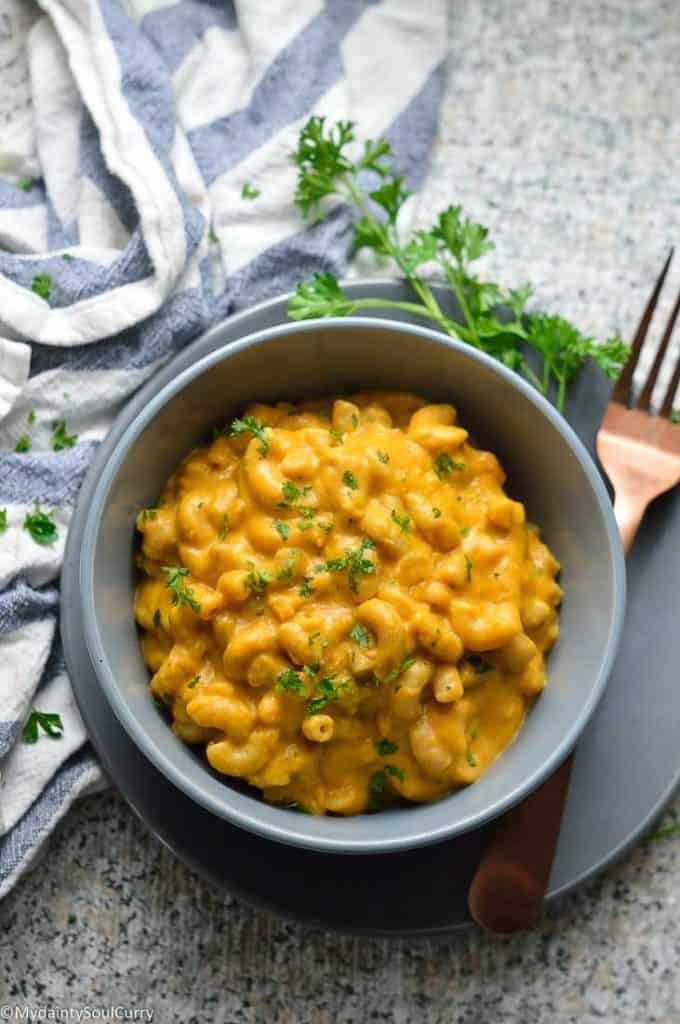 Butternut Squash Mac and Cheese vegan