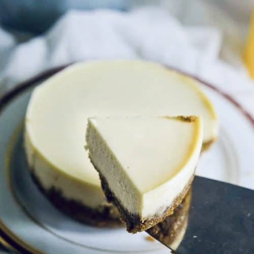 Instant pot vanilla cheesecake