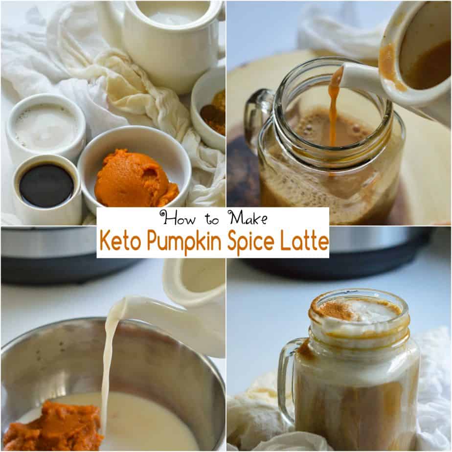 How to make vegan keto pumpkin spice latte