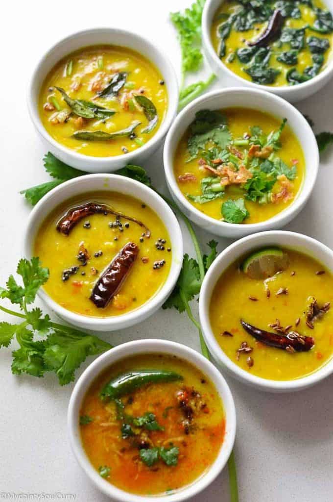 Six different toor dal recipes