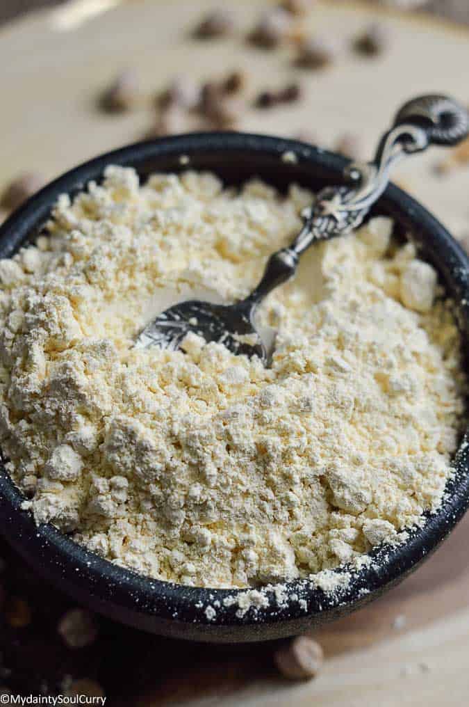 Easy chickpea flour