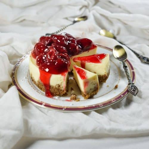 Holiday cheesecake