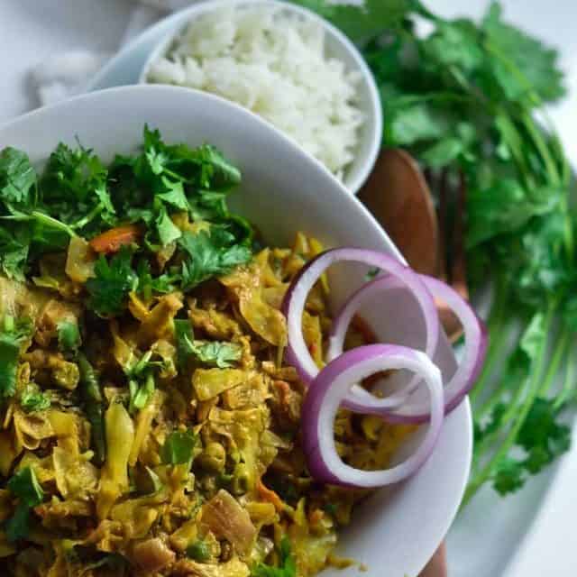 Cabbage Curry My Dainty Soul Curry