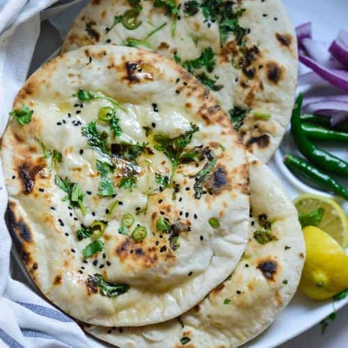 Instant pot vegan bullet naan