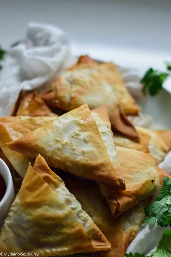 Baked samosa