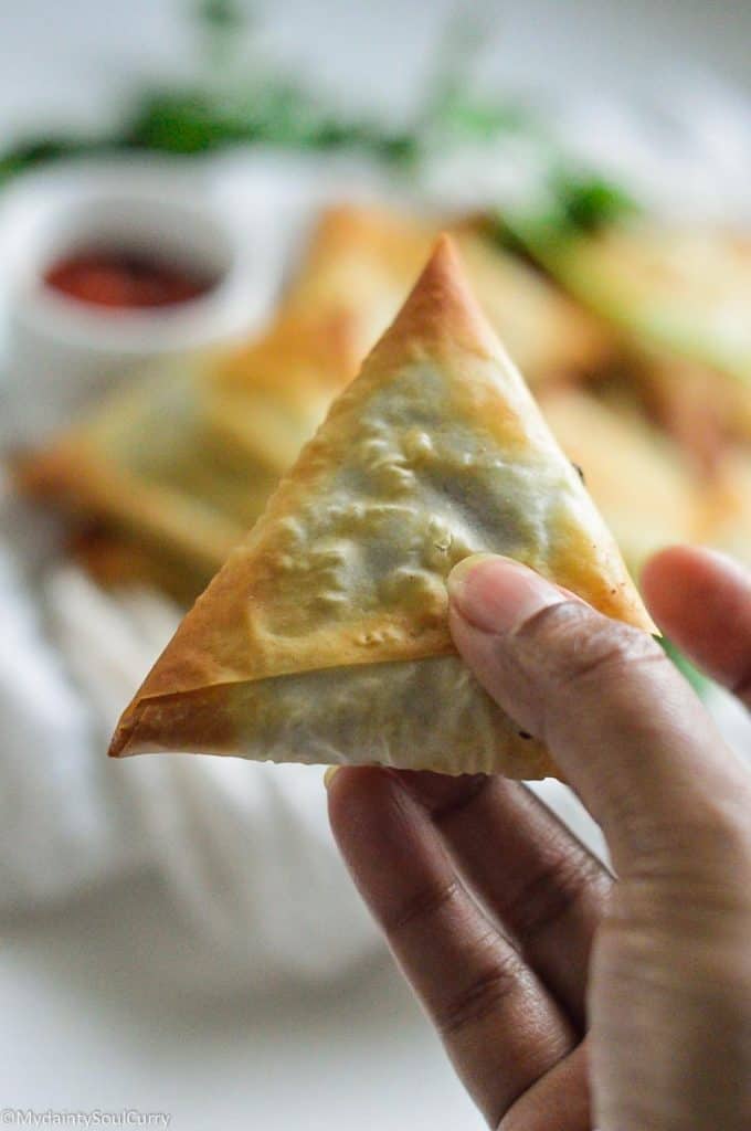 Easy keto samosa