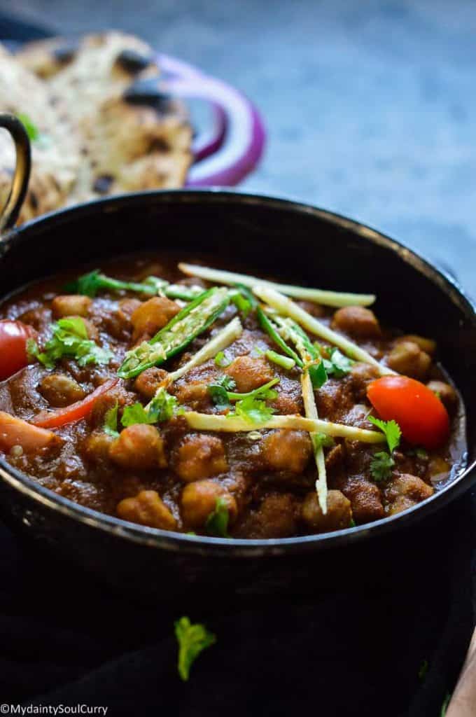 Easy Pindi chana masala gravy