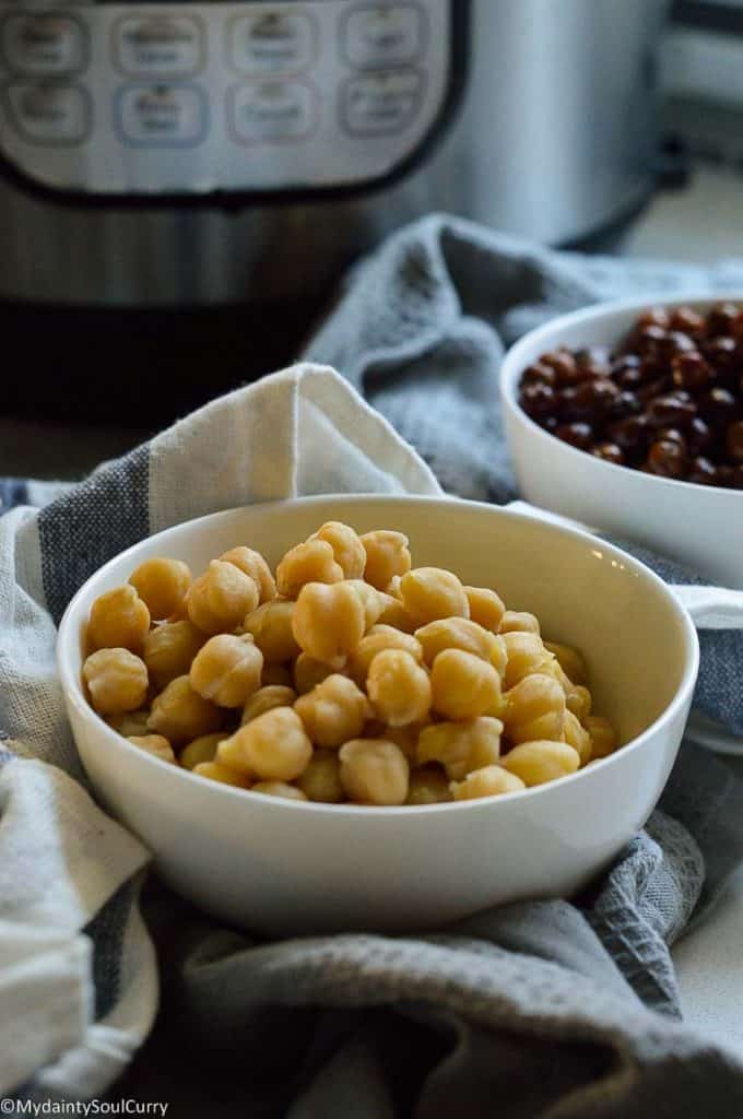 easy cooking of garbanzo beans