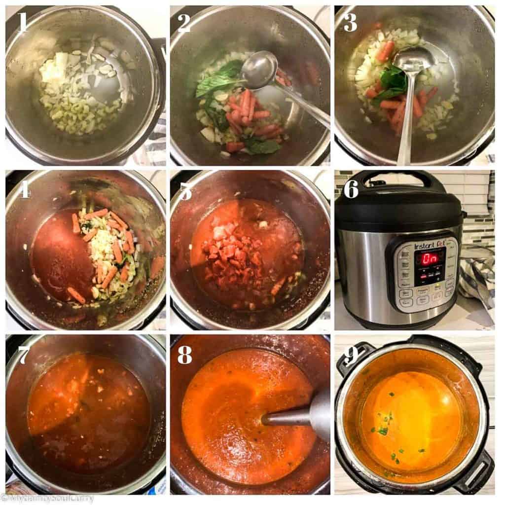 How to make instant pot tomato soup