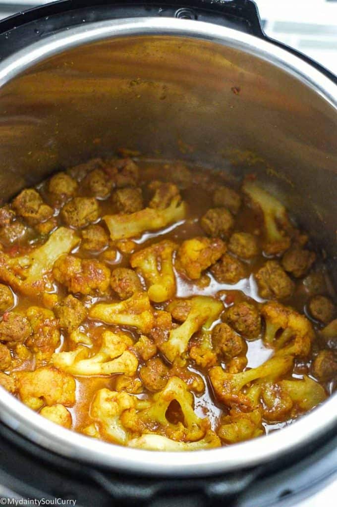 How to make the soya curry