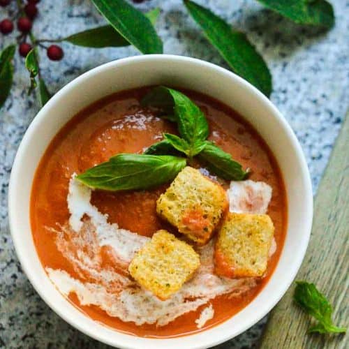 Instant pot tomato soup