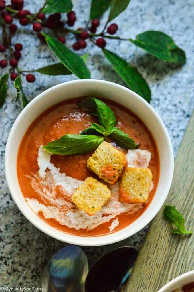 Instant pot tomato soup