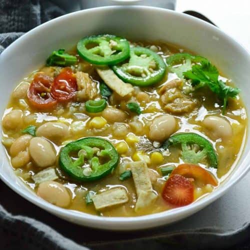 Instant Pot easy white bean soup