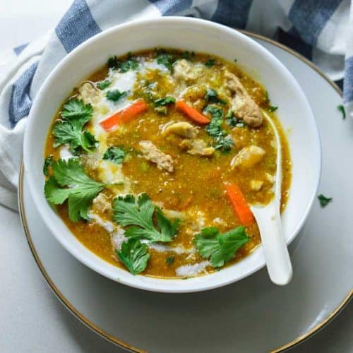 Instant pot Mulligatawny soup